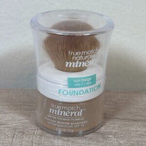 L'OREAL True Match Mineral Powder Foundation Makeup SUN BEIGE W6-7 / 468